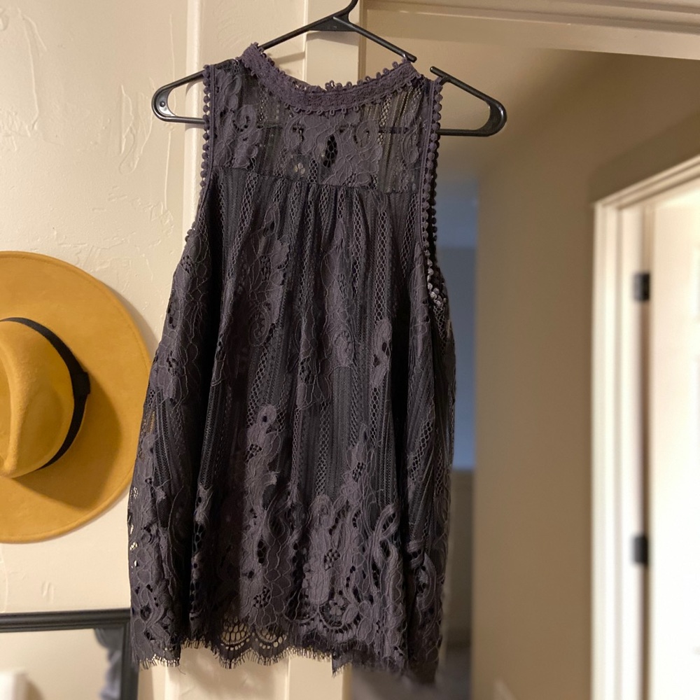 Black Lace Tank